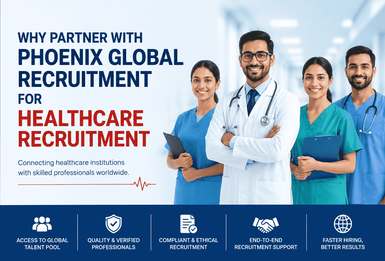 Why Partner with Phoenix Global Recruitment for Healthcare Recruitment.?
